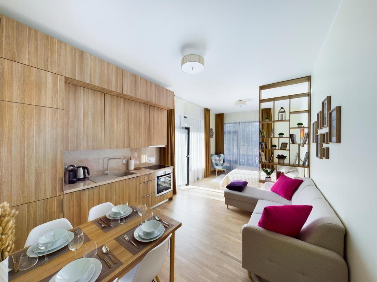 Ferienwohnung Sky Garden Jūrkalne Exterior foto