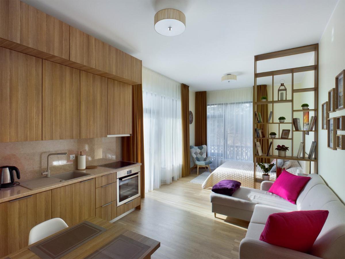 Ferienwohnung Sky Garden Jūrkalne Exterior foto